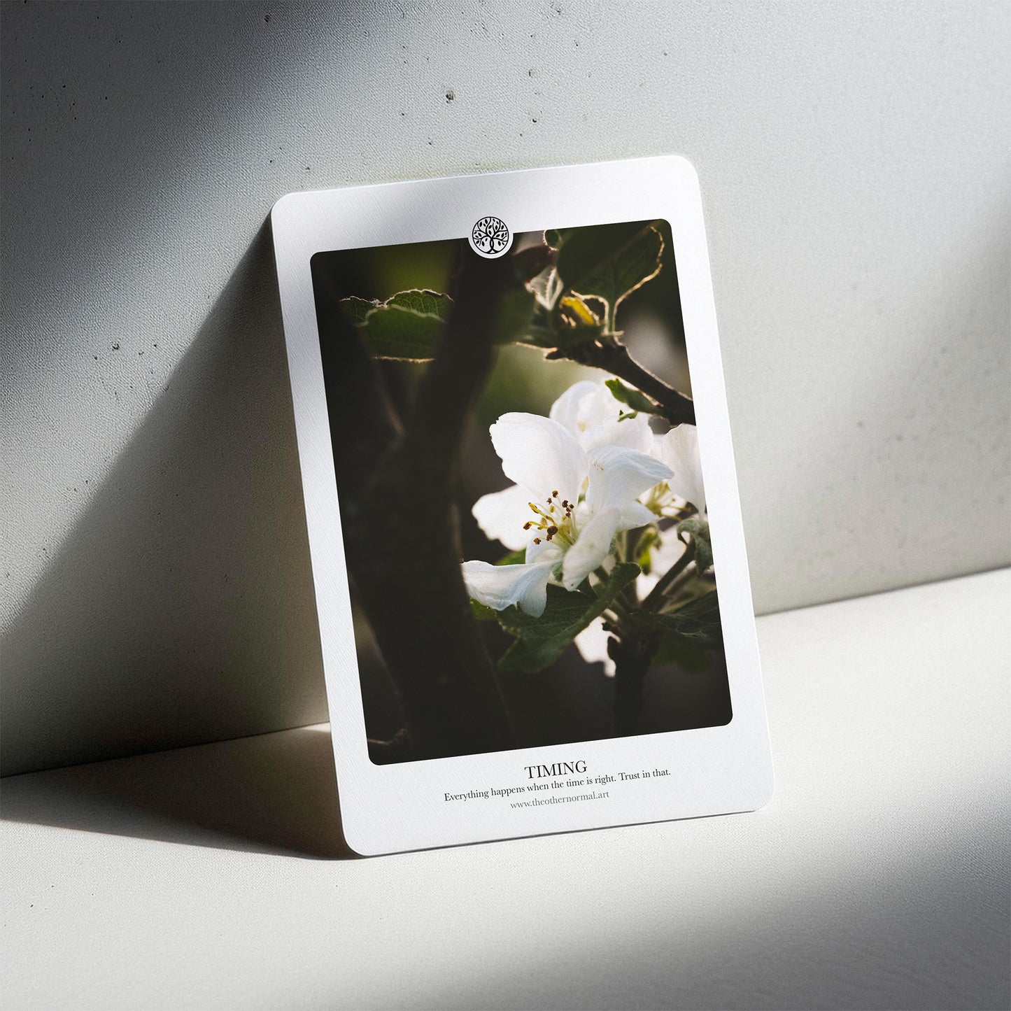 Timing | Inspirational Message Card