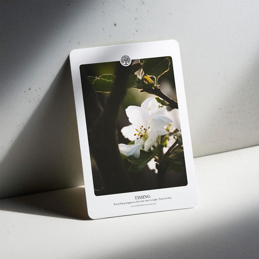 Timing | Inspirational Message Card